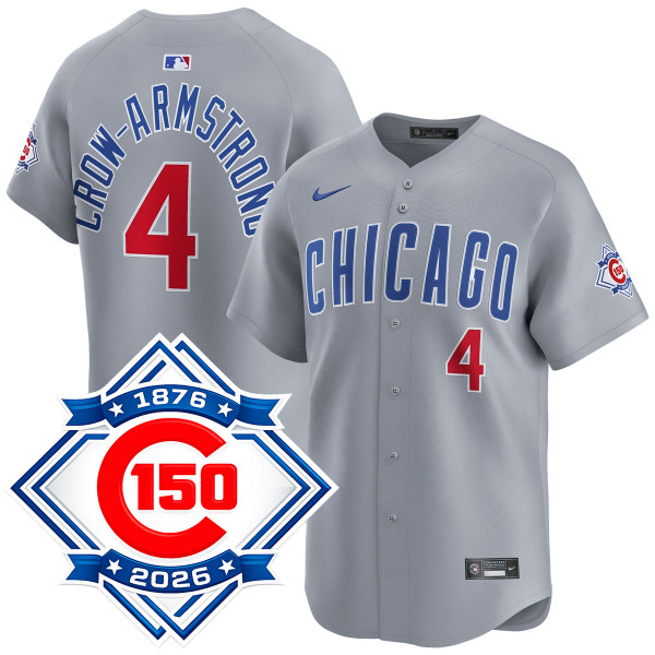 Pete Crow-Armstrong Chicago Cubs Road 150th Anniversary Limited
