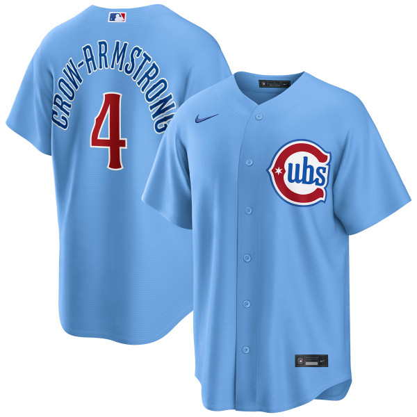 Nike シカゴ・カブス　ピート・クロウ＝アームストロング　ユニフォーム Pete Crow-Armstrong Chicago Cubs Alternate Blues Jersey by NIKE