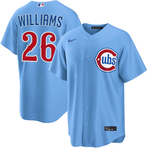 Billy Williams Chicago Cubs Alternate Blues Jersey by NIKE