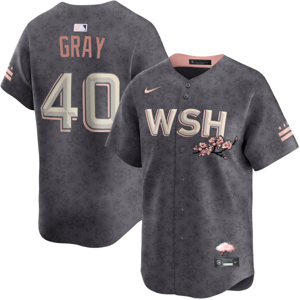 Josiah Gray Washington Nationals Cherry Blossom City Connect