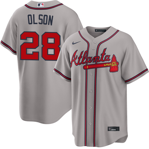 Matt Olson Atlanta Braves Road Jersey by NIKE® | Official MLB®