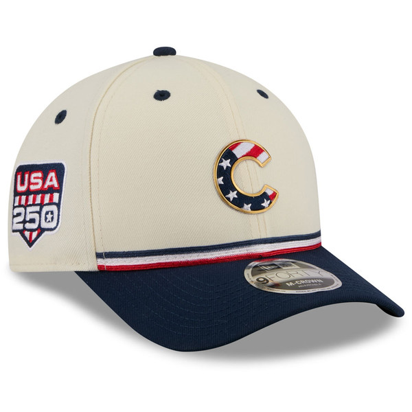 【WBC 2026】台湾　9FORTY M-Crown ブラック＆ホワイト Chicago Cubs 2026 4th of July Youth 9FORTY® M-Crown Adjustable Hat