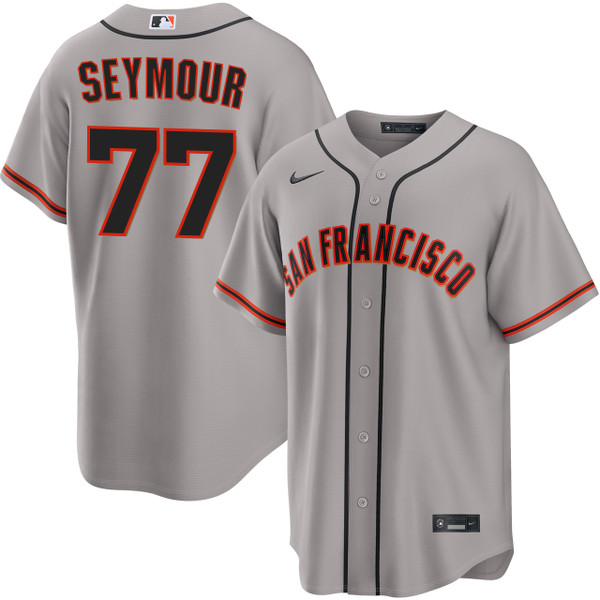 Carson Seymour San Francisco Giants Road Jersey by NIKE