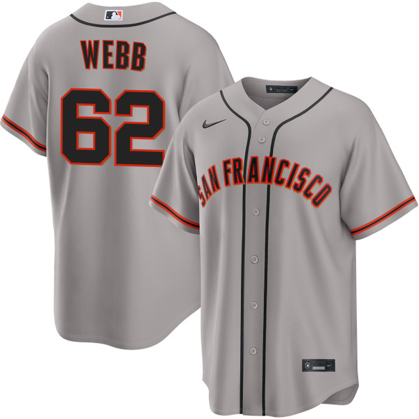 Logan Webb San Francisco Giants Road Jersey by NIKE® | Official MLB®