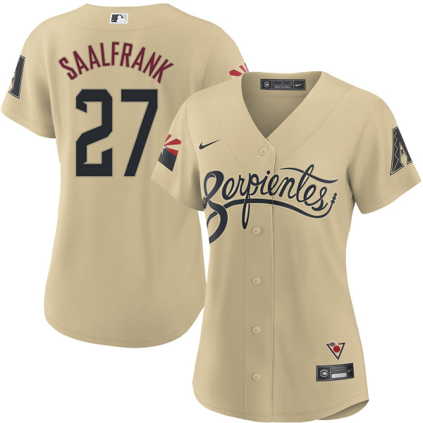 Andrew Saalfrank Arizona Diamondbacks Women's City Connect Jersey