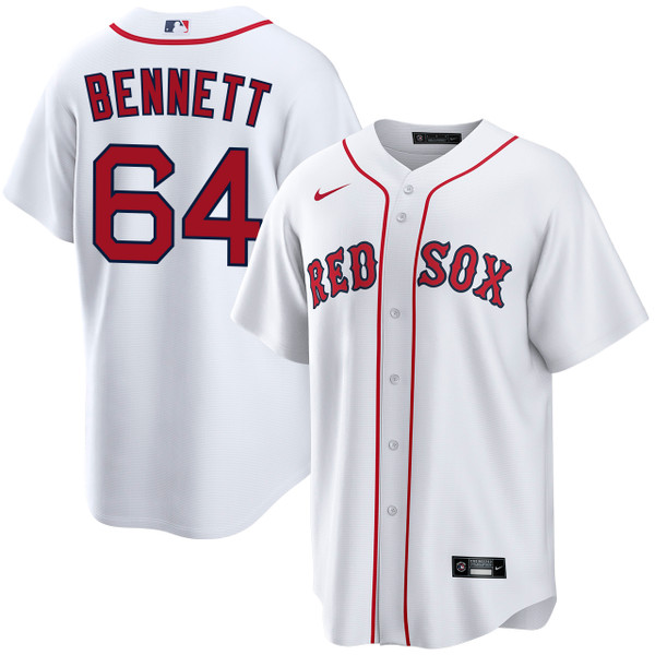 Jake Bennett Boston Red Sox Home Jersey by NIKE® | Official MLB®
