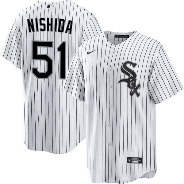 Rikuu Nishida Chicago White Sox Home Jersey by NIKE® | Official MLB®
