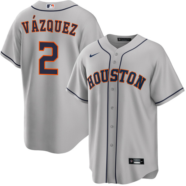 Christian Vázquez Houston Astros Road Jersey by NIKE® | Official MLB®