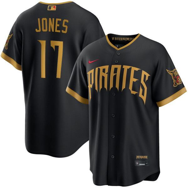 Jared Jones Pittsburgh Pirates Black 2026 City Connect Stadium