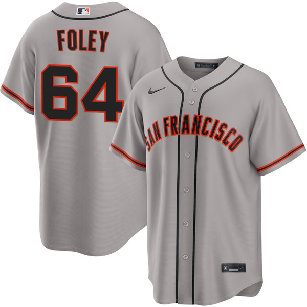 Jason Foley San Francisco Giants Road Jersey by NIKE® | Official MLB®