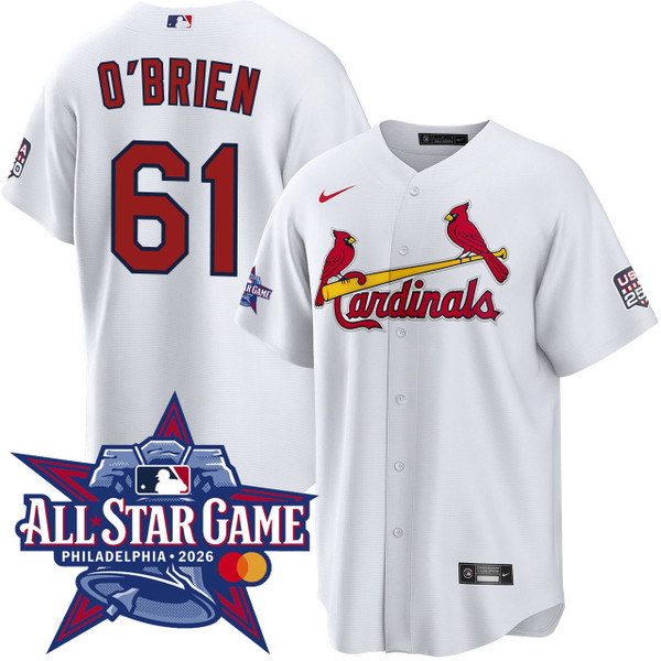Riley O'Brien St. Louis Cardinals 2026 All-Star Game Home Jersey