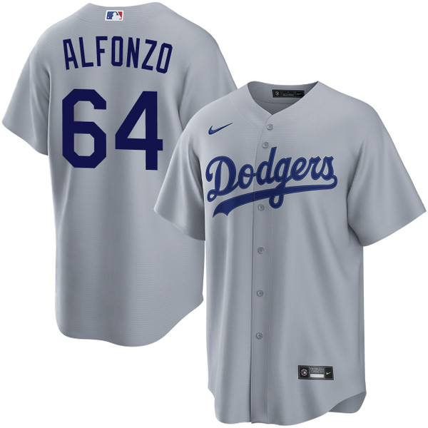 Eliezer Alfonzo Los Angeles Dodgers 2026 Road Jersey by NIKE