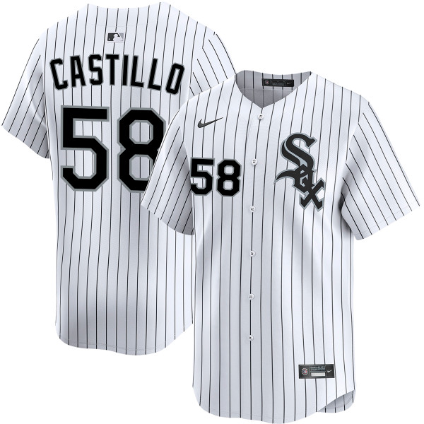 Luis Castillo Chicago White Sox Home Limited Jersey by NIKE