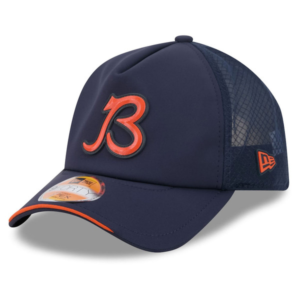 Chicago Bears 2026 Sideline 9FORTY® APEX Adjustable Trucker Cap by