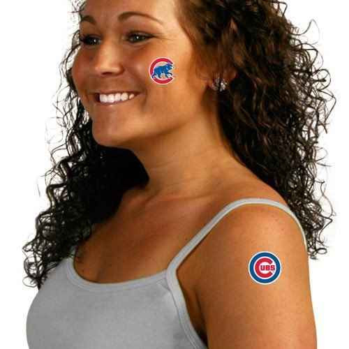 Cubs temporary glitter tattoo by #LaineToo | Tattoos, Glitter tattoo, Airbrush  tattoo