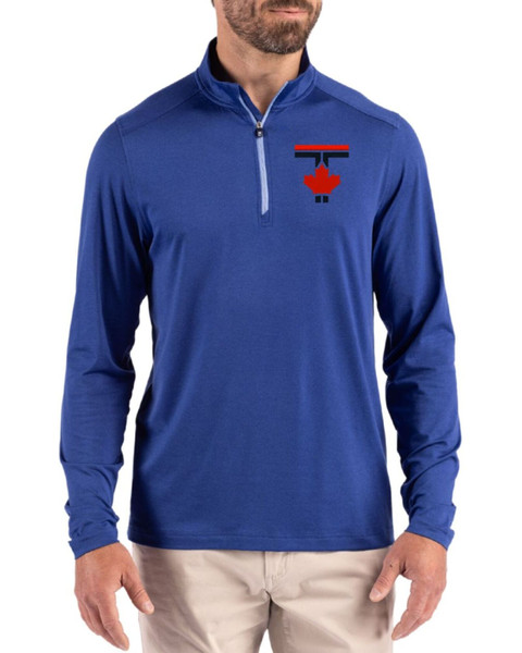 Toronto Blue Jays City Connect Tour Blue Coastline Double Peached