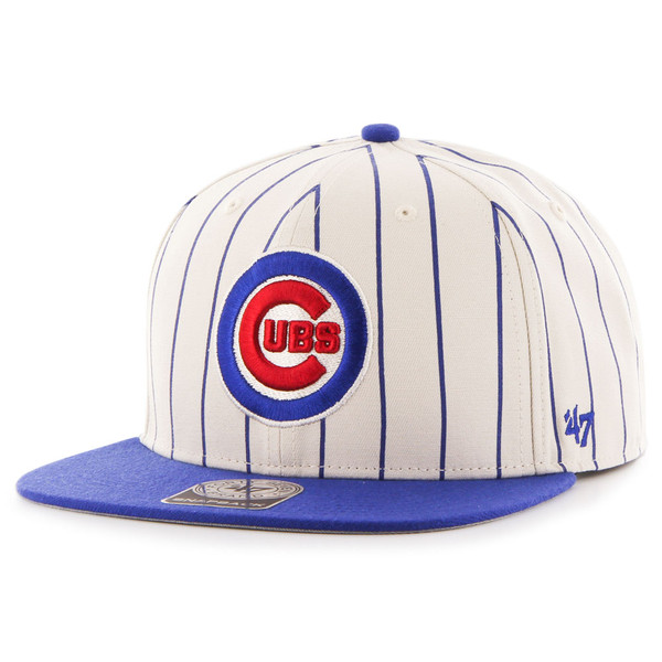 Lids Chicago Cubs Big & Tall Pinstripe Shorts - White/Royal