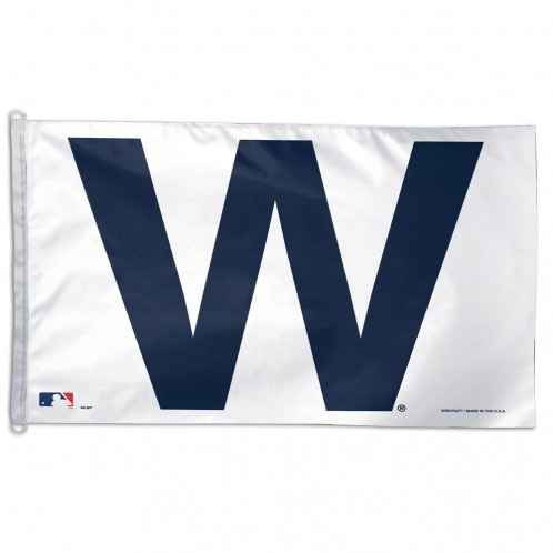 Chicago Cubs Fathead W Flag