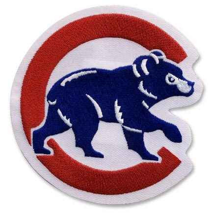 1978-1993 Chicago Cubs jersey sleeve patch vintage original unused