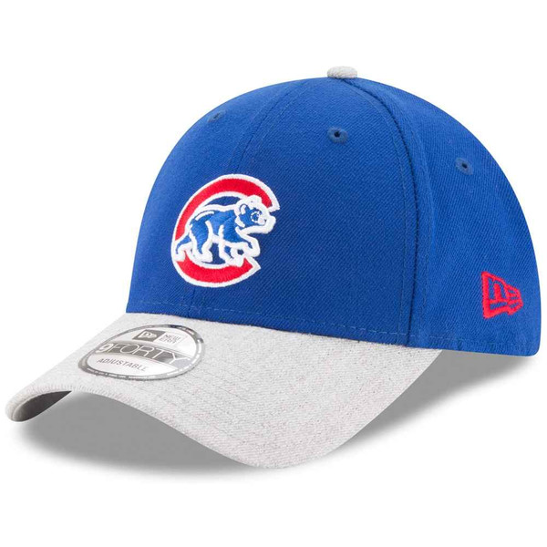 Men's Chicago Cubs New Era Royal League 9FORTY Adjustable Hat
