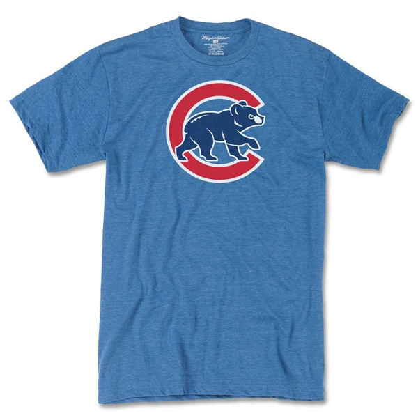 Chicago Cubs Super Soft Royal 'Crawling Bear' T-Shirt by Wright & Ditson