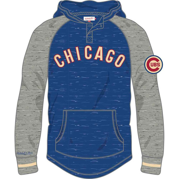 Chicago Cubs Script Grey Hoodie