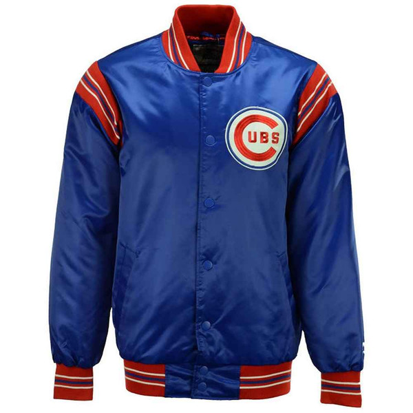 New Chicago Cubs Satin Jacket