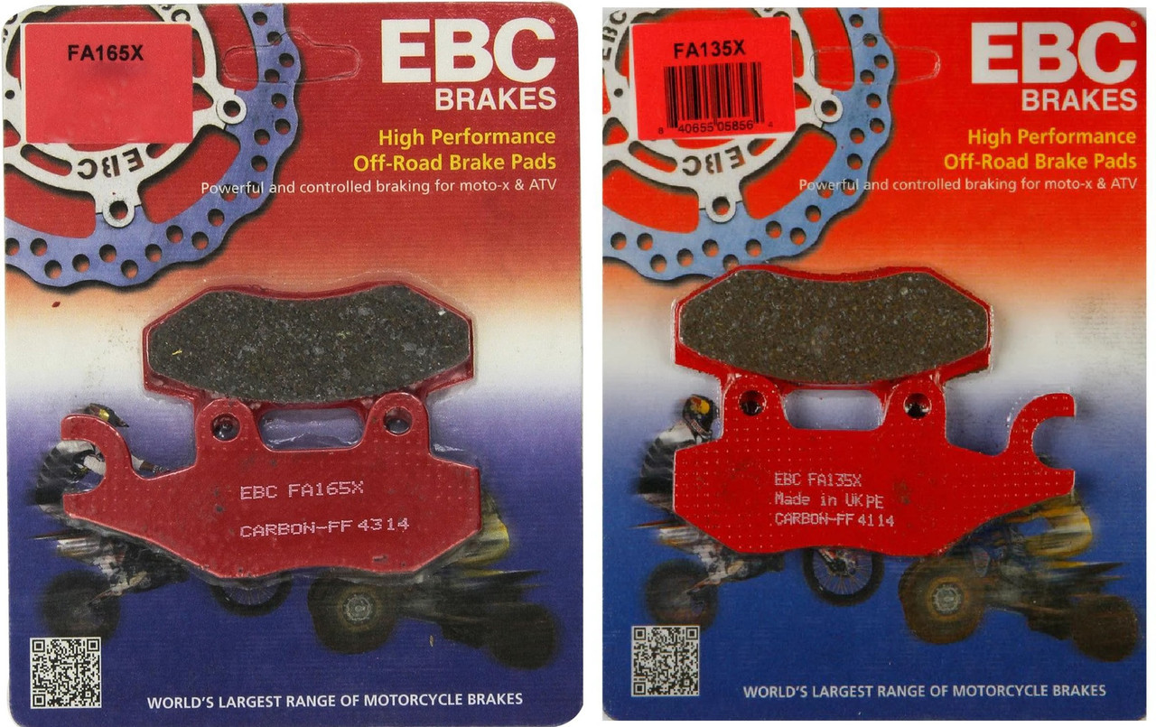 EBC-Brakes High-Performance Brake Lines EBC FA65 Performance Organic Front Brake Pads