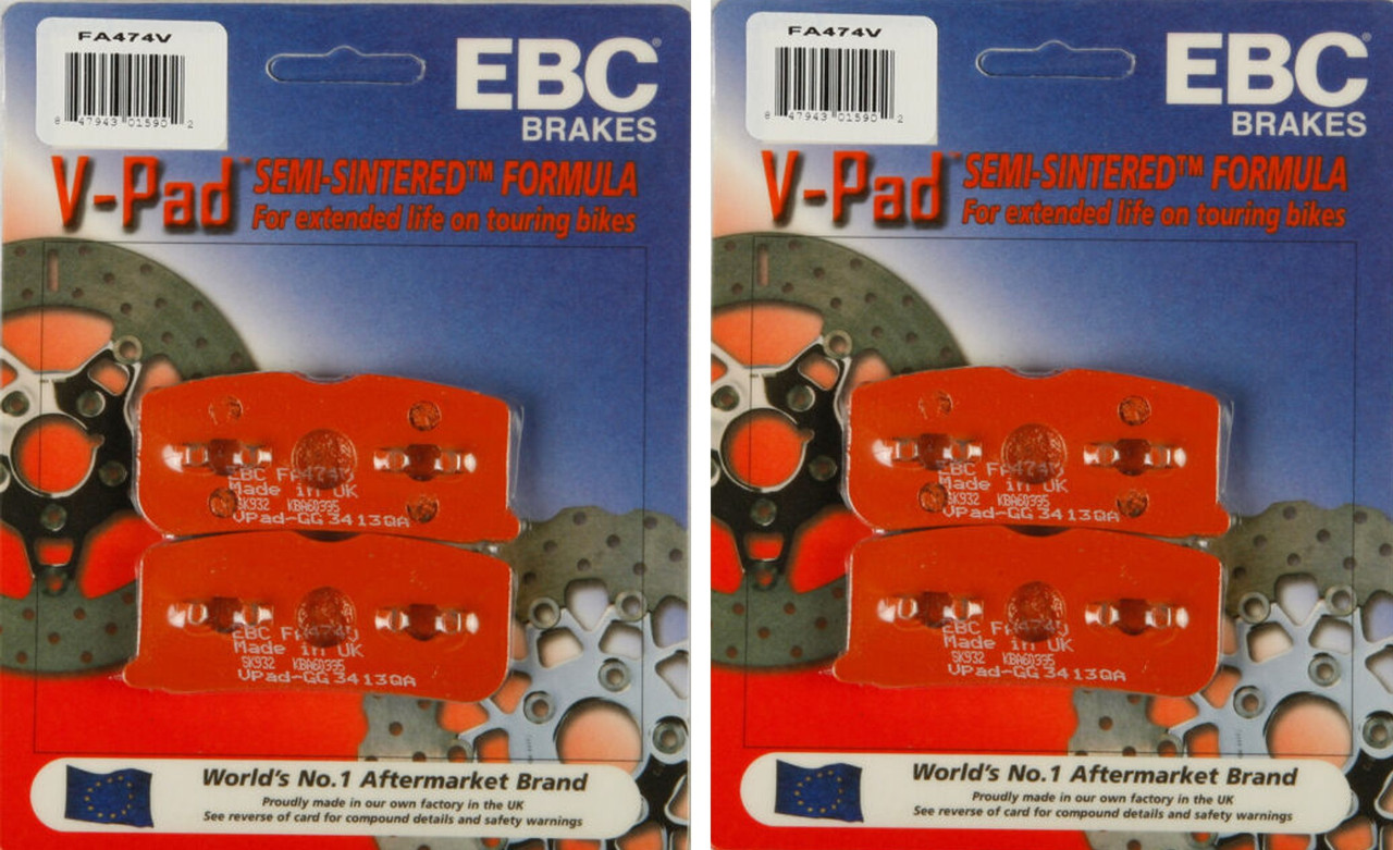 High Performance EBC Semi-Sintered Front Brake Pads (All Spyder