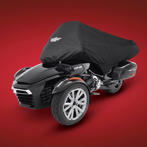 Housse Complète De Protection Pour Can-Am Spyder F3T Tour & Limited - Tissu Oxford 300D - Imperméable Et Anti-UV - 7