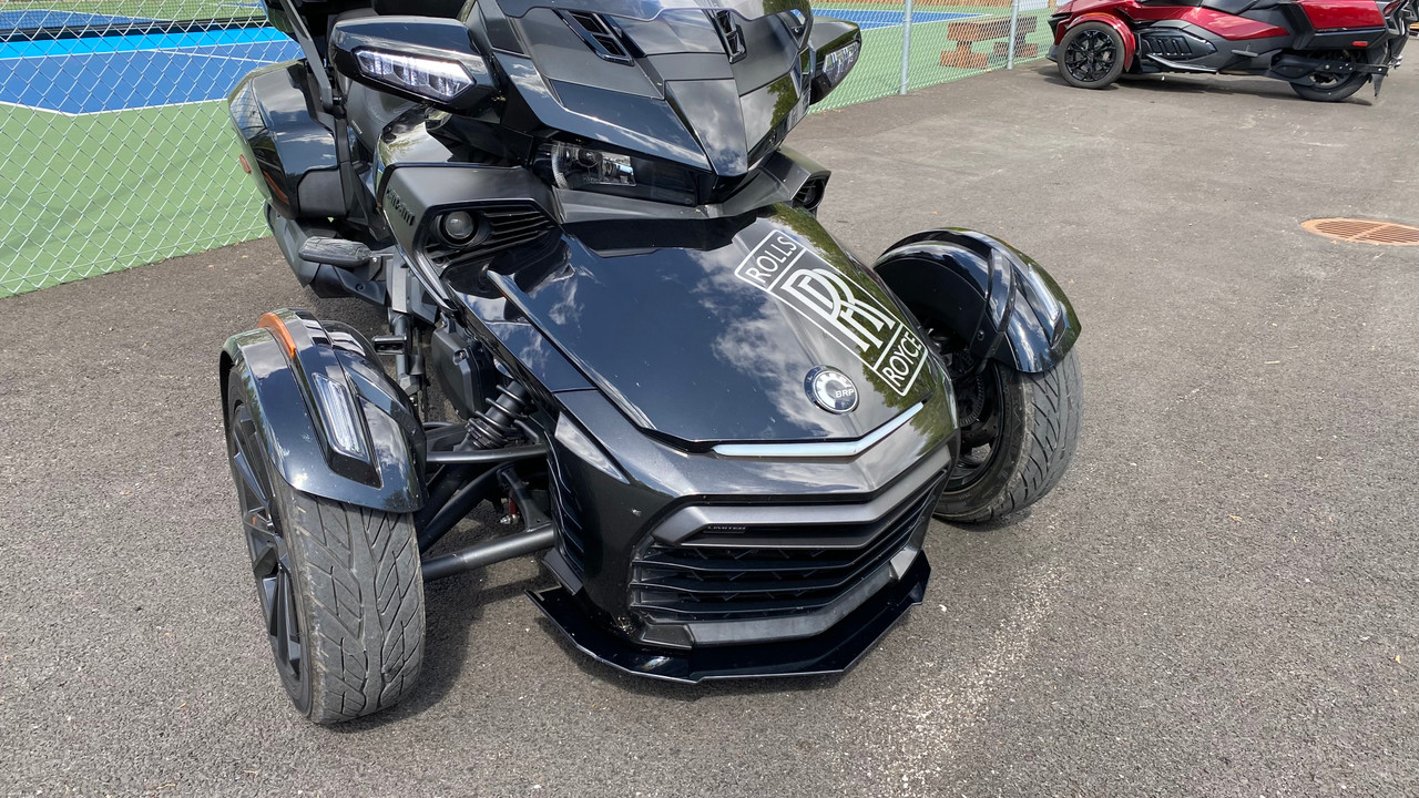 F3 2015-2018 - Black Skid Plate 1/4 inch Polycarbonate - Can Am