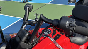 F3 2024 and up - LongHorn - Iron Hold 7" Handlebars - Textured Black F3 2024 and up - LongHorn - Iron Hold 7" Handlebars - Textured Black