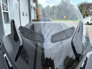 RT 2020 and up - BRP OEM Windshield Inserts - 3D Black (Pair)