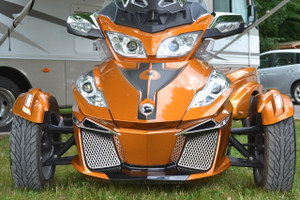 RT 2014-2019 - Front Grills - Plain NO Logo - Stainless Steel