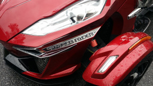 RT 2014-2019 - Chromed Front Side "Spyder Ryder" Trims  #109 - Polyurethane (PAIR) 