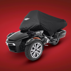 Show Chrome F3T/LTD - Half Cover Black (With Rear Top Case) Show Chrome F3T/LTD - Half Cover Black (With Rear Top Case)