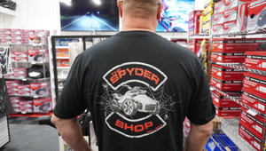 T-Shirt "The Spyder Shop" - Black T-Shirt "The Spyder Shop" - Black