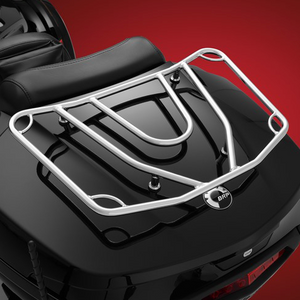 Show Chrome - F3T/LTD & RT LTD 2020 and up - Chrome Luggage Rack (fits the BRP Top Case) Show Chrome - F3T/LTD & RT LTD 2020 and up - Chrome Luggage Rack (fits the BRP Top Case)