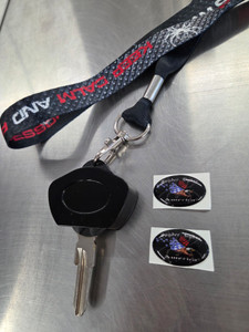  Spyder 2008-2024 - Key Holder - Spyder Ryder of America Edition - Black
