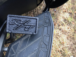 Spyder Brake Pedal - RT Logo - Billet Aluminium With Rhino Lining - RT 2010-2019  Spyder Brake Pedal - RT Logo - Billet Aluminium With Rhino Lining - RT 2010-2019