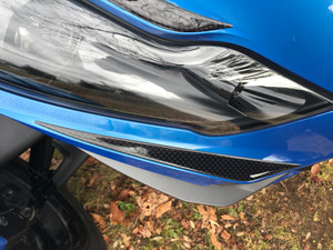 RT 2014-2019 - Carbon Black Front Trunk Medium Outer Trims #103BK - Polyurethane (2 PCS) RT 2014-2019 - Carbon Black Front Trunk Medium Outer Trims #103BK - Polyurethane (2 PCS)