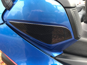 RT 2010-2019 - Carbon Black Rear Side Speaker Trims #304BK - Polyurethane - (2 PCS) RT 2010-2019 - Carbon Black Rear Side Speaker Trims #304BK - Polyurethane - (2 PCS)