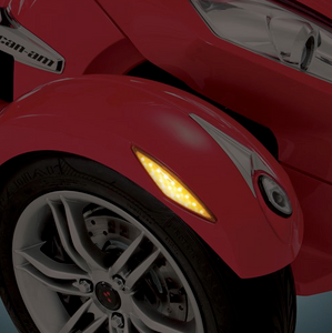Show Chrome - RT/ST/RS/F3 2008-2019 (Base Model Only) - Front Fender Amber LED Marker Show Chrome - RT/ST/RS/F3 2008-2019 (Base Model Only) - Front Fender Amber LED Marker