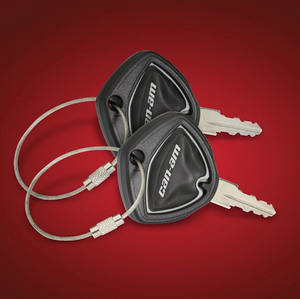 Show Chrome - Spyder 2008-2024 - Black Spyder Key Covers (Set of 2)