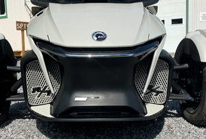 RT Front Grills - 2020 and up - 2 RT Logos - Chalk White with Black RT letters RT Front Grills - 2020 and up - 2 RT Logos - Chalk White with Black RT letters