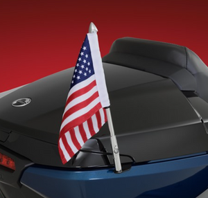 Show Chrome - Flag Pole Trunk Foldable Chrome (Right Side Only) - RT 2020+ & F3T/LTD (WITH TOP CASE) Show Chrome - Flag Pole Trunk Foldable Chrome (Right Side Only) - RT 2020+ & F3T/LTD (WITH TOP CASE)
