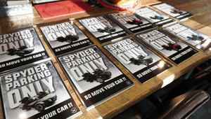 RT 2020 and up - Parking Sign "Spyder Only - Move Your Car"