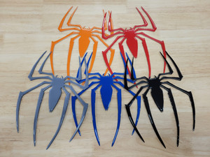 Large Polyurethane Spider - Colored Vinyl (7.5x10.5 inches) Large Polyurethane Spider - Colored Vinyl (7.5x10.5 inches)
