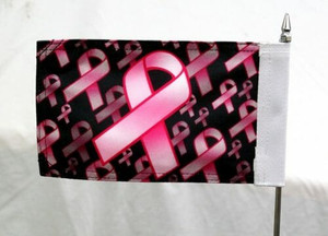 Breast Cancer Flag 6"x9" Breast Cancer Flag 6"x9"