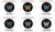 RT 2010-2019 - Emblem Set For Spyder (5 PCS) - Color Options RT 2010-2019 - Emblem Set For Spyder (5 PCS) - Color Options